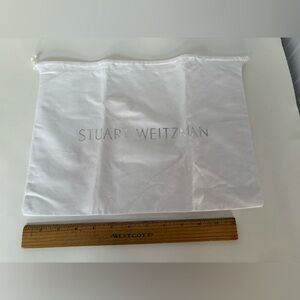 Stuart Weitzman White Dust Bag